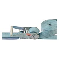 パーマンコーポレーション ベルト荷締機 ラッシングベルト 巾50 固定1m 巻取7m オーバルリングフック 6477920000 1個（直送品）