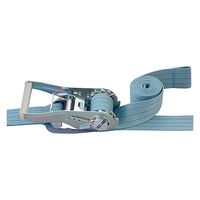 パーマンコーポレーション ベルト荷締機ラッシングベルトJIS巾50 固定1m 巻取3m Eクリップ ワイド 6479426000 1個（直送品）