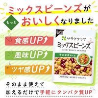 サラダクラブ ミックスビーンズ＜ひよこ豆・青えんどう・赤いんげん豆＞ 100g 1セット（1袋×2）キユーピー パウチ
