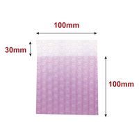 トッパン・コスモ プチプチ袋 静電防止 最小サイズ 500枚セット 三層品 KF16-0500-SK 1セット(500枚)（直送品）