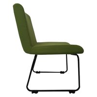 リーフジャパン 応接チェアーMAOモスグリーン LFP-RC21F-MG-H 1脚（直送品）
