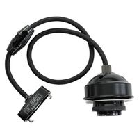 イシグロ モザイク ペンダントライトL(黒コード付き) バハールレッド 21491 1個（直送品）