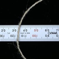 生川商店 織り糸・編み糸 麻糸ジュート麻 径1mm×480m巻 クリーム ON-14 1巻