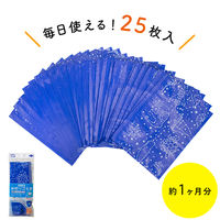 自立型 水切りゴミ袋 星座柄 底面メッシュタイプ 三角コーナーいらず 25枚入 1袋 ネクスタ