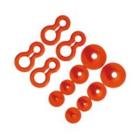 GRIPPS グリップス ハンドツール落下防止用ジョイント リトルグリッパーキット 5種12個入 H03048 1セット（直送品）