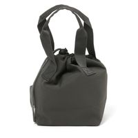 【LAKOLE/ラコレ】 モノクロミニ保冷ポーチ チャコール