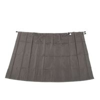 【LAKOLE/ラコレ】 レイン巻きスカート チャコール