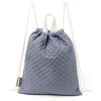 【LAKOLE/ラコレ】 【らこれキッズ】シンプルナップサック ブルー