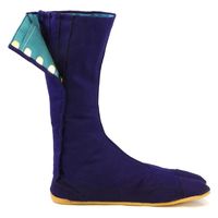 コーコス信岡 力王 太郎 12枚 24cm 紺 T12 1足（直送品）