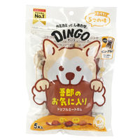 ディンゴ トリプルミートガム 小型～大型犬用 5本入 1セット（1袋×3）スペクトラムブランズジャパン 犬用 おやつ