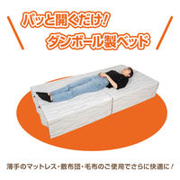 ササガワ 簡易ベッド ダンdeベッド 32-8668 1台（直送品）