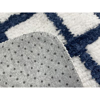 マルナカ ふわっふわ!バスマット ブラン 2475 1セット(5枚)（直送品）