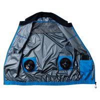 桑和（SOWA） ＥＦベスト ブルー 3L  7439-06　1着　「服単品」（直送品）