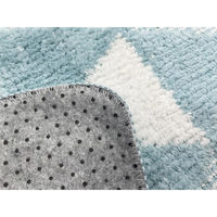 マルナカ ふわっふわ!バスマット アキュエ 2483 1セット(5枚)（直送品）