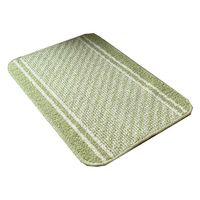 マルナカ 日本製バスマット:コットンライン45x60cmグリーン 2023 1セット(3枚)（直送品）