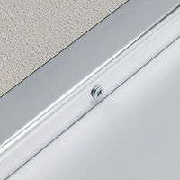 ベルク アルモード 掲示ボード 612 木目 屋内用 2100×900 マグネットクロス仕様 612WD 140855 1台（直送品）