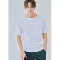 BEAMS DESIGN  半袖Ｔシャツ（胸ポケット） ネイビーＸホワイトＢ S  B3905-53　1着（直送品）