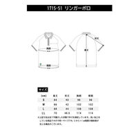 BEAMS DESIGN  半袖ポロシャツポケット付 グレー L  1715-51　1着（直送品）