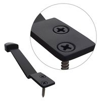 New Hikari (ニューヒカリ) ライズ戸当り ブラック黒ゴム SH-TRZ90K 清水 1セット(20個入)（直送品）