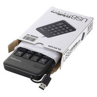 テンキー 有線 Tabキー付き EU RoHS指令準拠 メンブレン ブラック TK-TCM011BK/RS エレコム 1個（わけあり品）
