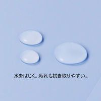 アスクル　フラットファイル　A4タテ　PP製　背幅18mm　5冊　ロイヤルブルー　青 オリジナル（わけあり品）