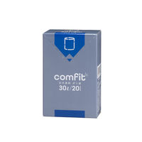 ゴミ袋 MUH30 comfit 白半透明 ポリ袋 薄手 30L（1個（20枚入）×30）厚さ0.015mm ジャパックス