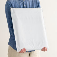 【宅配袋】ヘッズ リサイクル宅配バッグ MWH-TB2 ホワイト W385×H485mm 封かんシール付 1セット（200枚）