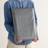 【宅配袋】ヘッズ リサイクル宅配バッグ MWG-TB3 グレー W325×H435mm 封かんシール付 1セット（200枚）