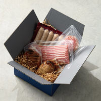 【60サイズ】ヘッズ 無地ツートーン撥水宅配BOX-2 MTN-HCT2 W237×D216×H142mm 1セット（50枚）