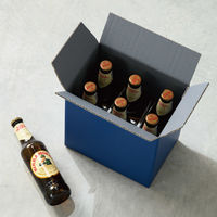 【60サイズ】ヘッズ 無地ツートーン撥水宅配BOX-3 MTN-HCT3 W216×D146×H234mm 1セット（100枚）