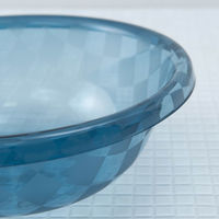 センコー チェッカー ウォッシュボール 洗面器 ブルーグレー KAS 1個（直送品）