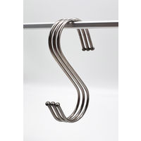 ユノックス ステンレスSフック（中） 1セット（1袋10本入）