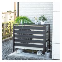 武田コーポレーション アルミ室外機カバー NT-ALSC23 1箱(1個入)（直送品）