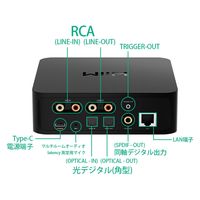 ミュージックストリーマーWiiM Pro+リモコンセット WIIM-PRO-WITH-REMOTE 1個（直送品）