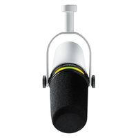 SHURE カーディオイドダイナミック型ポッドキャストマイクロホン ホワイト MV7+-W-J 1個（直送品）