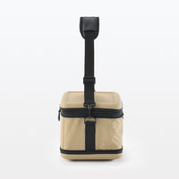 無印良品 たためるソフトクーラーバッグ ショルダーベルト付 ベージュ 約28×22×19cm 12L 良品計画