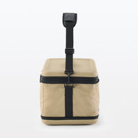 無印良品 たためるソフトクーラーバッグ ショルダーベルト付 ベージュ 約46×27×24cm 30L 良品計画