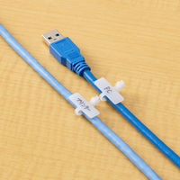 アスクル 結束バンド マーキングタイ 長さ100mm 5パック（500本） 1パック（100本入）×5袋 オリジナル