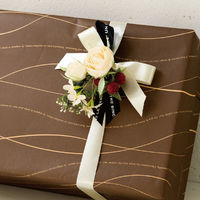 ヘッズフルリールアレンジメント/ラズベリーホワイトー9 1袋（6個入）