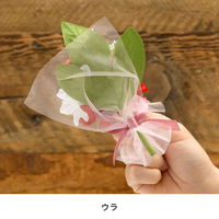 ヘッズ母の日フルリールミニブーケー1/レッド 1袋（6個入）