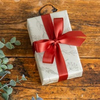 ヘッズ 両面サテンリボンSCARLET16mm 1袋（1巻入）