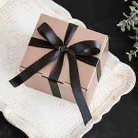 ヘッズ 両面サテンリボンDARKGRAY16mm 1袋（1巻入）