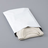 【宅配袋】アスクル 現場のチカラ ビニール宅配袋 白 大・マチ付きサイズ 封かんシール・開封ミシン目付 1セット（10枚入×5） オリジナル