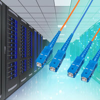 サンワサプライ  コード集合型光ファイバケーブル（シングルモード、SC×2-SC×2、100m） HKB-CSSCSC1-100（直送品）