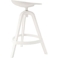 東谷 ROOM ESSENCE ハイスツール ホワイト CL-487WH 1脚（直送品）
