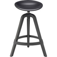 東谷 ROOM ESSENCE ハイスツール ブラック CL-487BK 1脚（直送品）