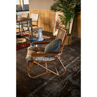 東谷 ニットクッション FAB-101BL 1個（直送品）