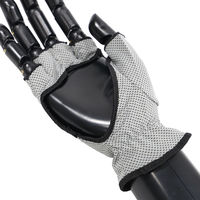 コーコス信岡 冷感手袋手のひら無し グレー Lサイズ Z-404 1双