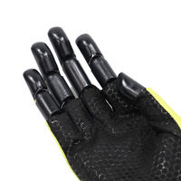 コーコス信岡 冷感手袋指だし ライム Mサイズ Z-402 1双