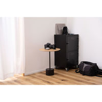 東谷 ROOM ESSENCE サイドテーブル 幅400×奥行400×高さ500mm ナチュラル HIT-231NA 1台（直送品）